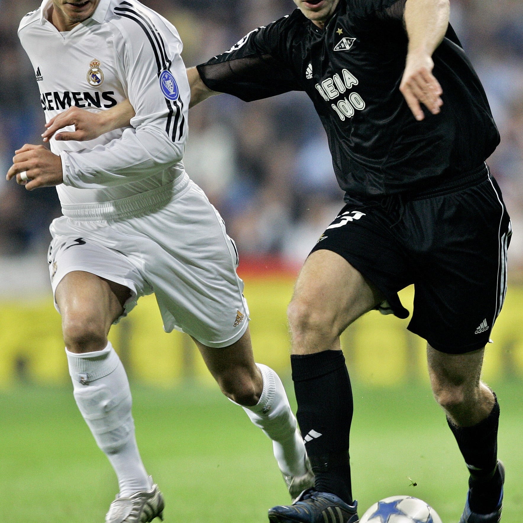 David Beckham og Micke Dorsin Foto: NTB