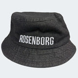 Bøttehatt Svart Denim