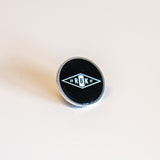 Pin logo rund