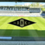 Klistremerke RBK-logo for vindu